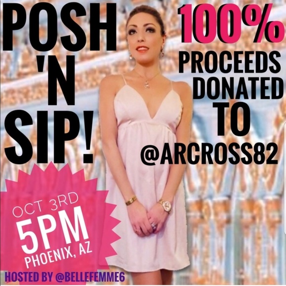 @Bellefemme6 Poshfest PoshNSip in Amanda’s Honor - Picture 2 of 8